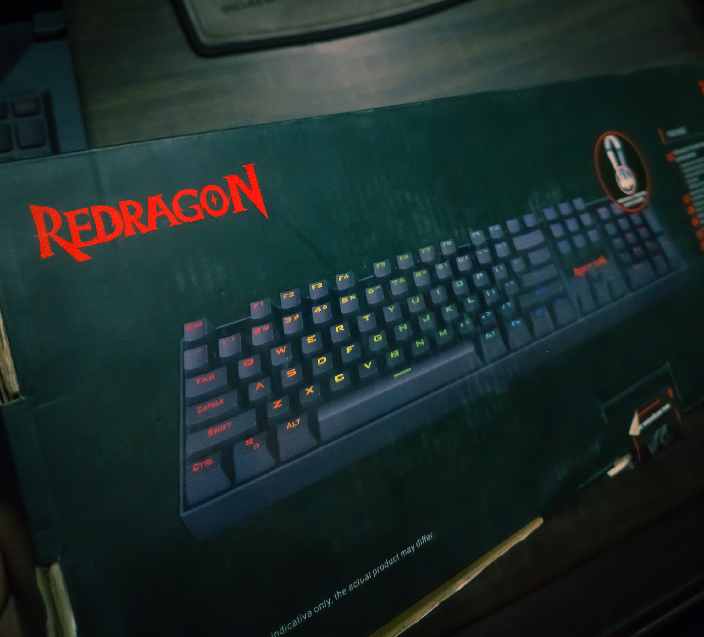 Redragon K551RGB MITRA RGB Backlit Mechanical Keyboard with Blue Switches