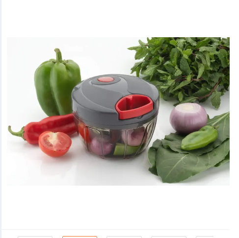 National Kitchenware Quick Chopper with 3 Blades 450ML