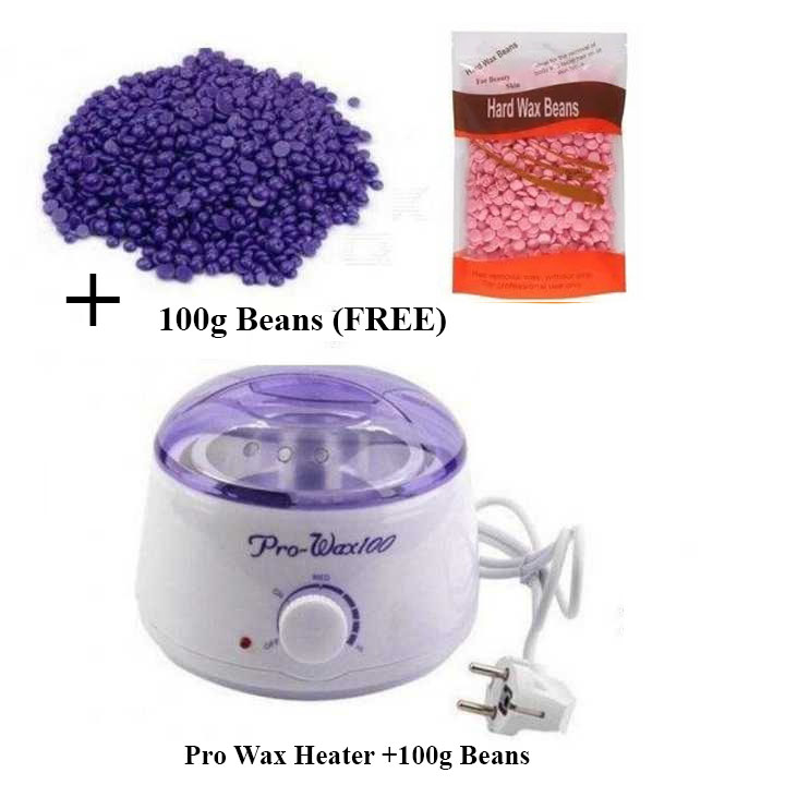 PRO-WAX Wax Heater/Warmer Equipment for Waxing With 100g Beans Free