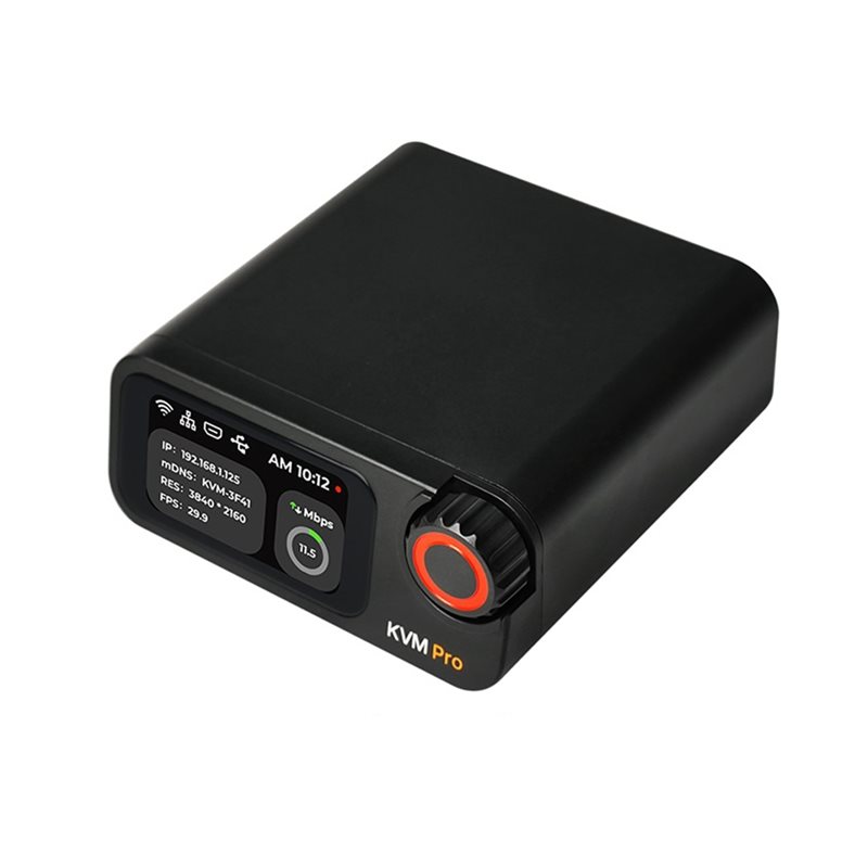 NanoKVM-Pro PiKVM 4K IP-KVM GbE WiFi6 HomeLab Server Desk WIFI Remote Control NAS AI HD Second Screen Led Strip
