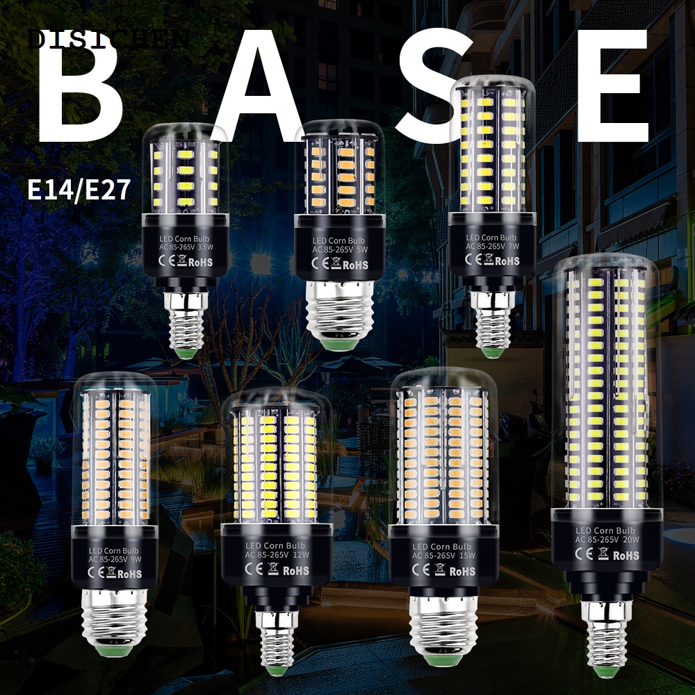 DISICHEN Profesional LED 220V Corn Bulb E27 Lamp E14 Light B22 Lampada 110V Spotlight LED Chandeliers Bulb For Living Room 3.5W 5W 7W 9W 12W 15W 20W