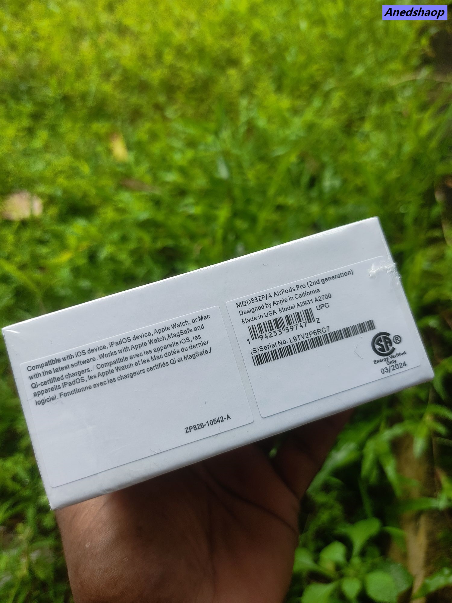 NEW Anedshaop AirPods 2nd generation Profesional usa