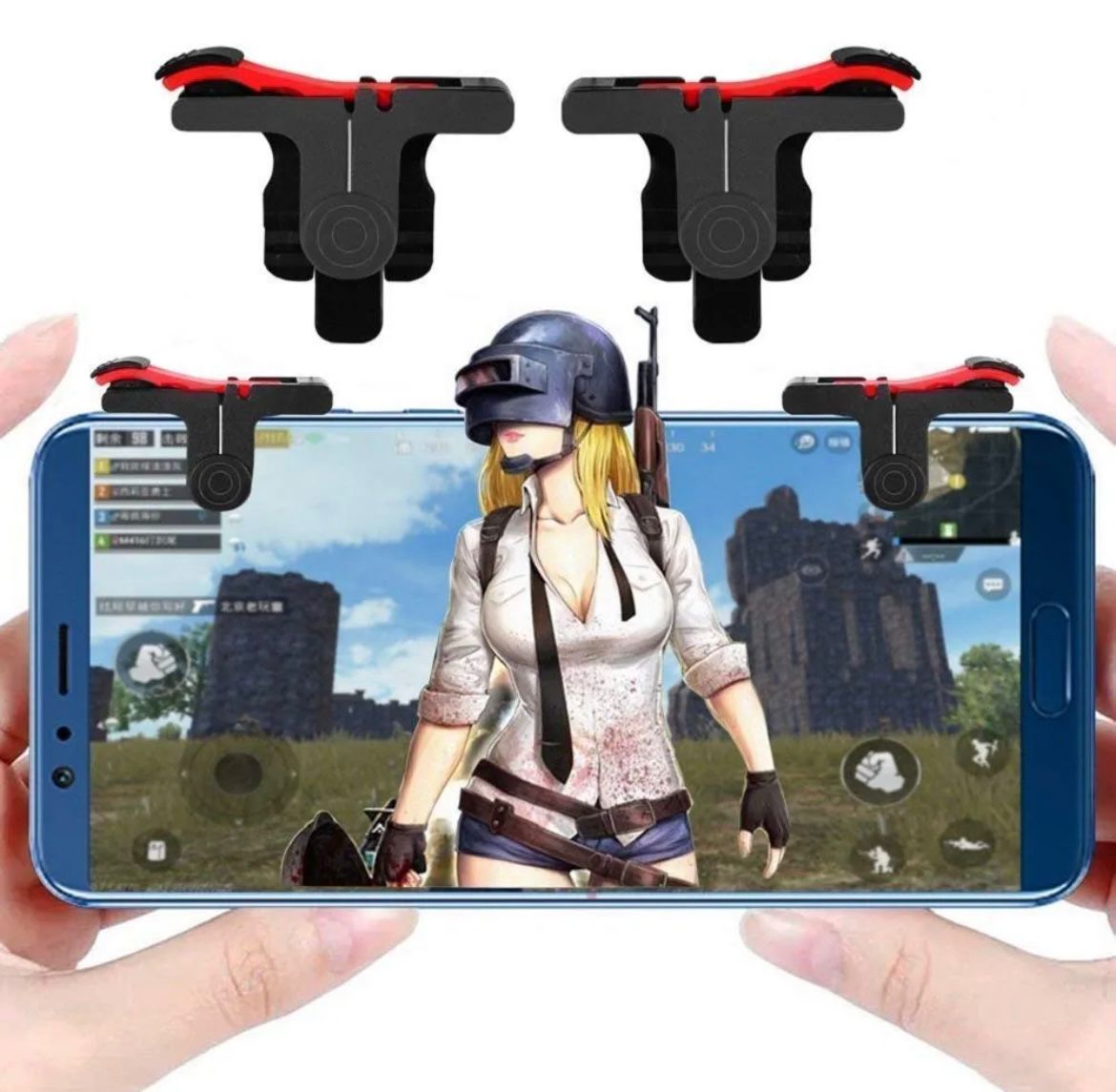 PUBG Mobile Phone Shooter Controller Gaming Trigger