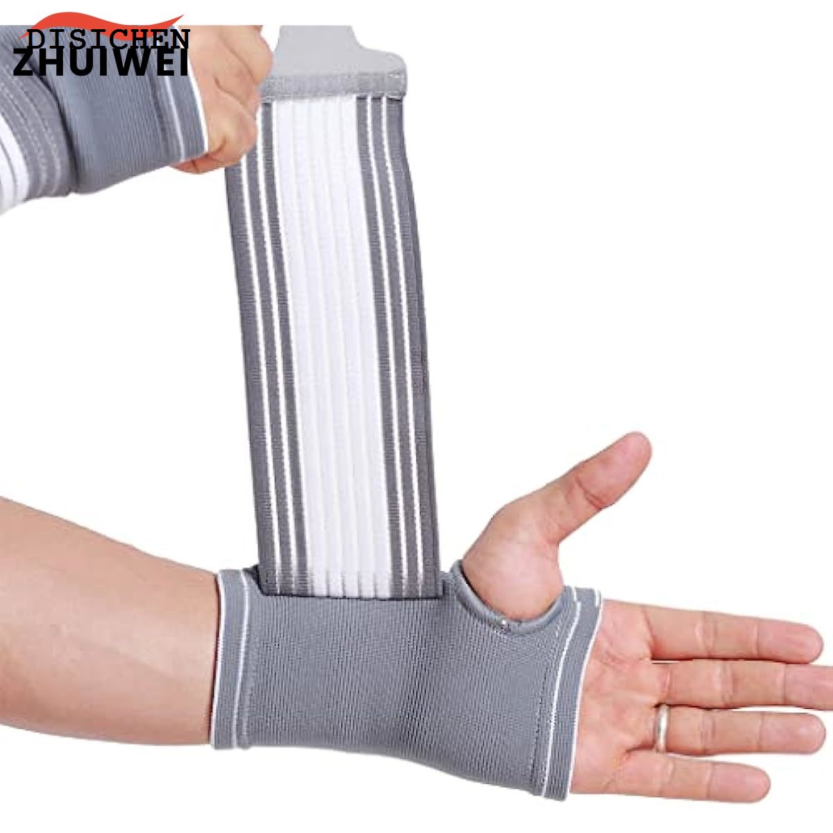 DISICHEN Fifty percent discount 1PC Adjustable Compression Thumb Fixed Wrist Support Sports Wrist Thumbs Hands Arthritis Splint Support Protective Guard