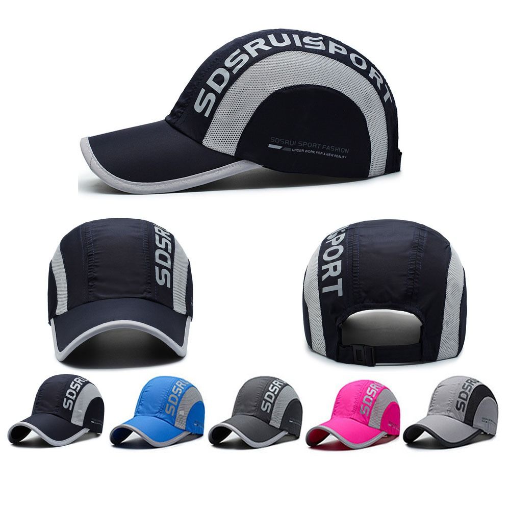 Casual Quick Drying Baseball Cap Breathable Adjustable UV Protection Cap Ultrathin Climbing Hat Outdoor Fishing Hiking Golf