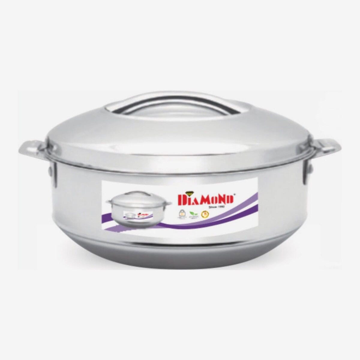 Diamond Stainless Steel Casserole (Hotcase) 1500 Ml