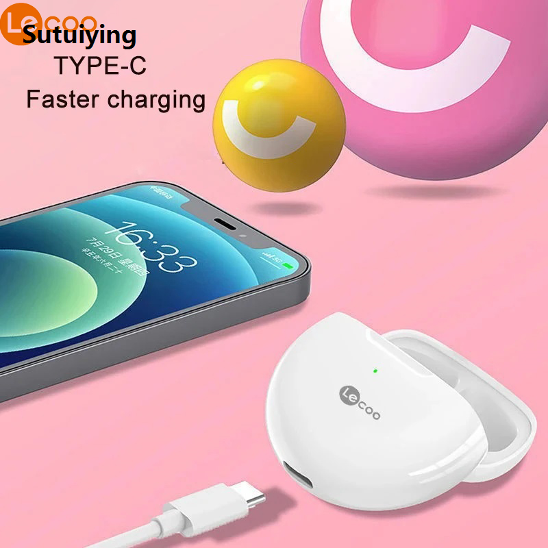 Sutuiying Original Lecoo EW305 TWS Earphone Wireless Bluetooth 5.1 Headphone Mic Waterproof Sport Headsets Noise Reduction Earbuds