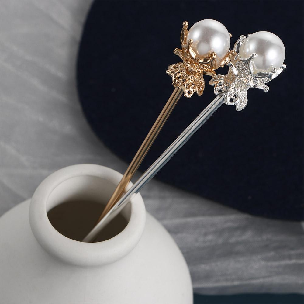 Women Lady Headwear Vintage Color Hair Accessories Hairpin Hair Clip Hair Sticks