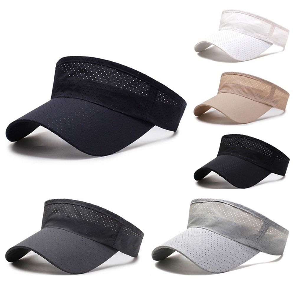 Men Women Quick Dry Baseball Cap Adjustable Thin Mesh Outdoor Hat Snapback Breathable Sports Caps Running Hiking