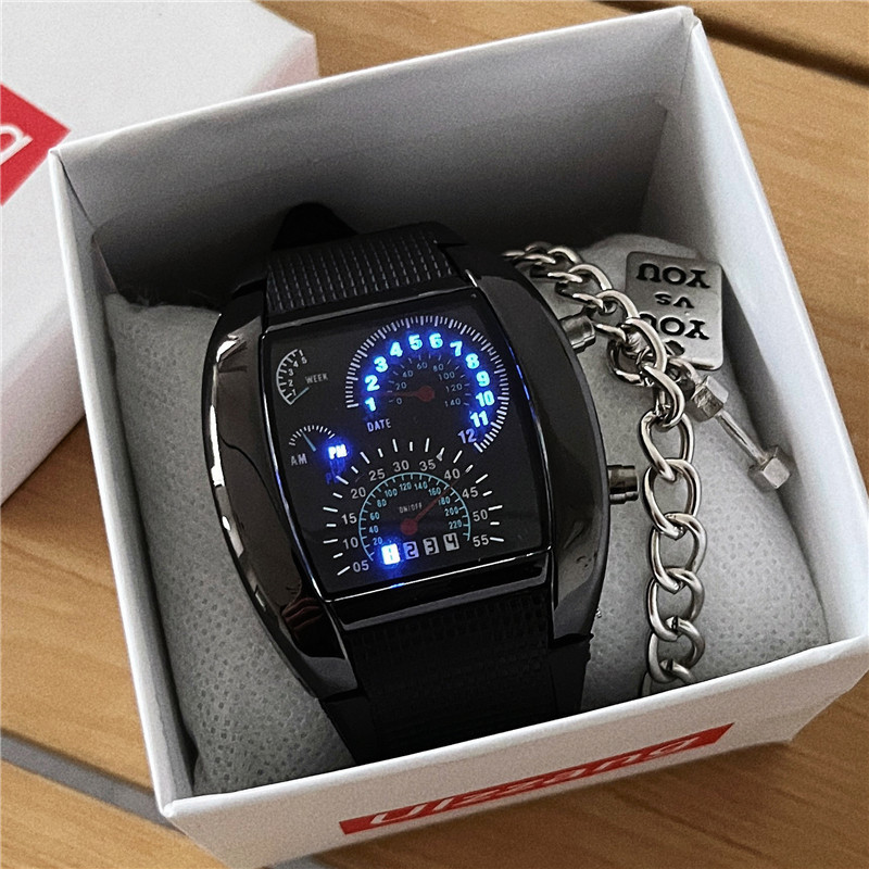 [Can last for 10 years] High-tech cool new dashboard watch for men 2023 and Attractive Student [Top-notch quality]