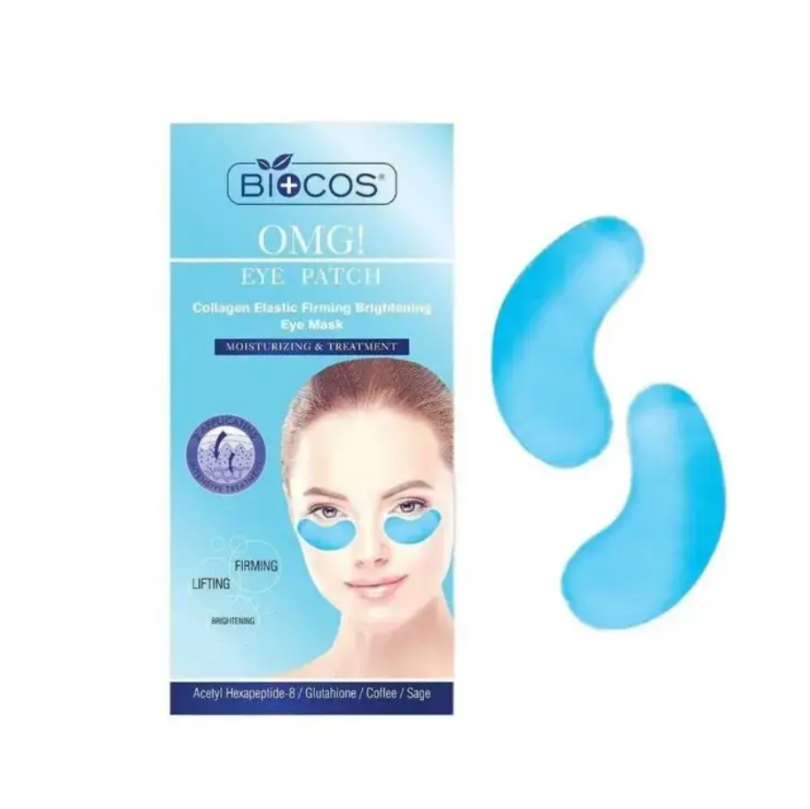 Biocos Omg Eye Patch Collagen Elastic Eye Mask Pack of 6