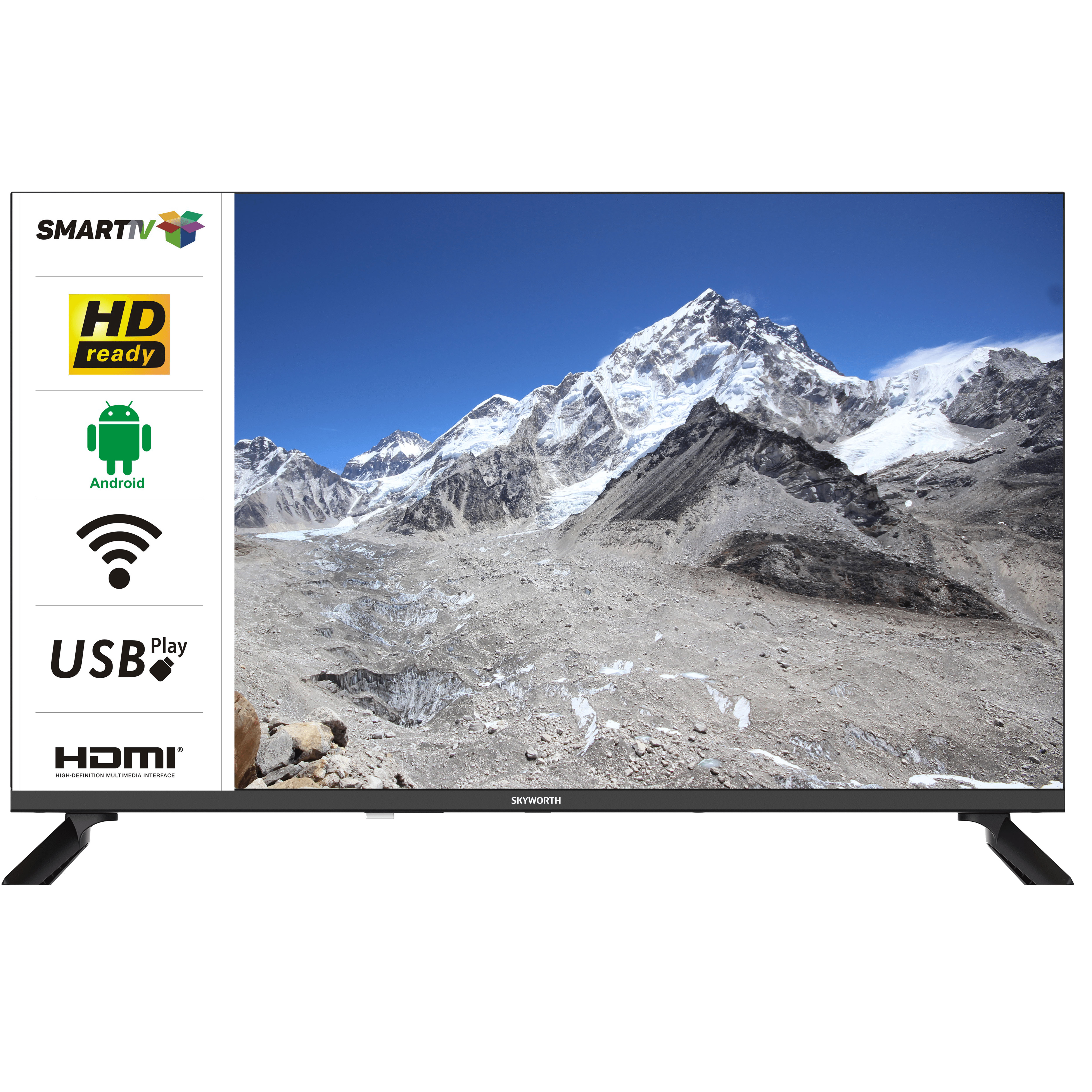 SKYWORTH Smart LED Television 32" (32 inch) 32STD2000S