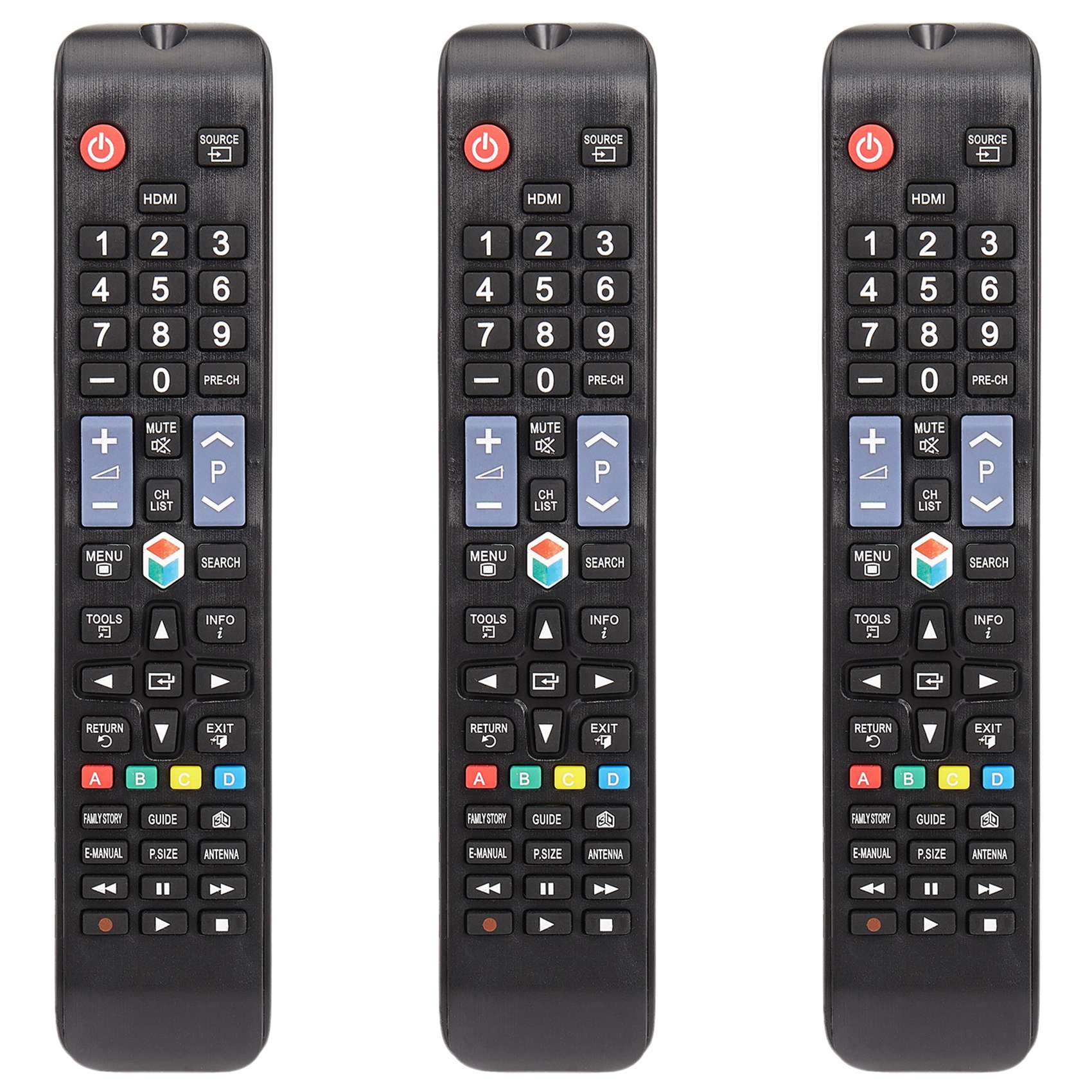 3X Guality AA59-00594A Smart TV 3D Remote Control AA59-00581A AA59-00582A AA59-00638A