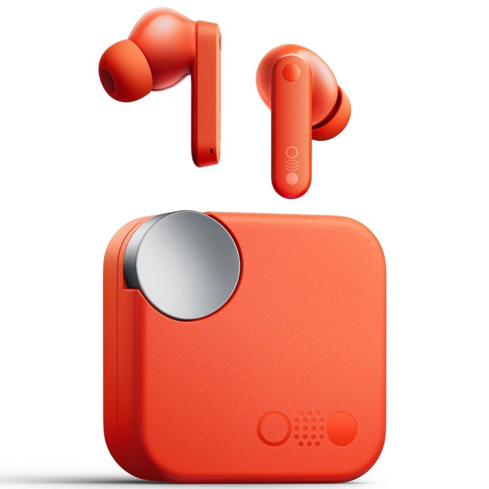 Latest CMMF Buds Wireless Earbuds,42dB Active Noise Cancellation,20H Playtime IP54 Waterproof Earbuds, LOW LATENCY GAMING Bluetooth 5.3 For all Android