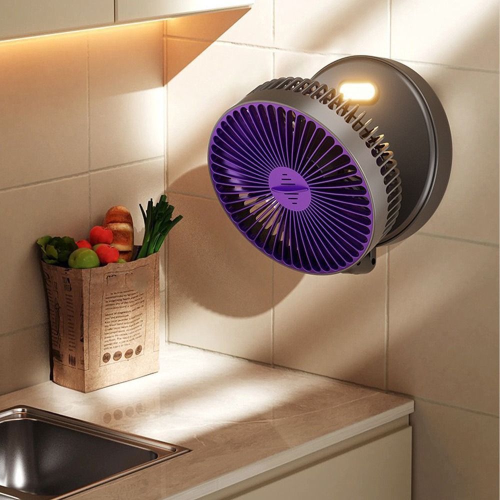Silent Charging Small Fan Portable Cooling Mini Fan Folding Luminous Turbo Fan Gift