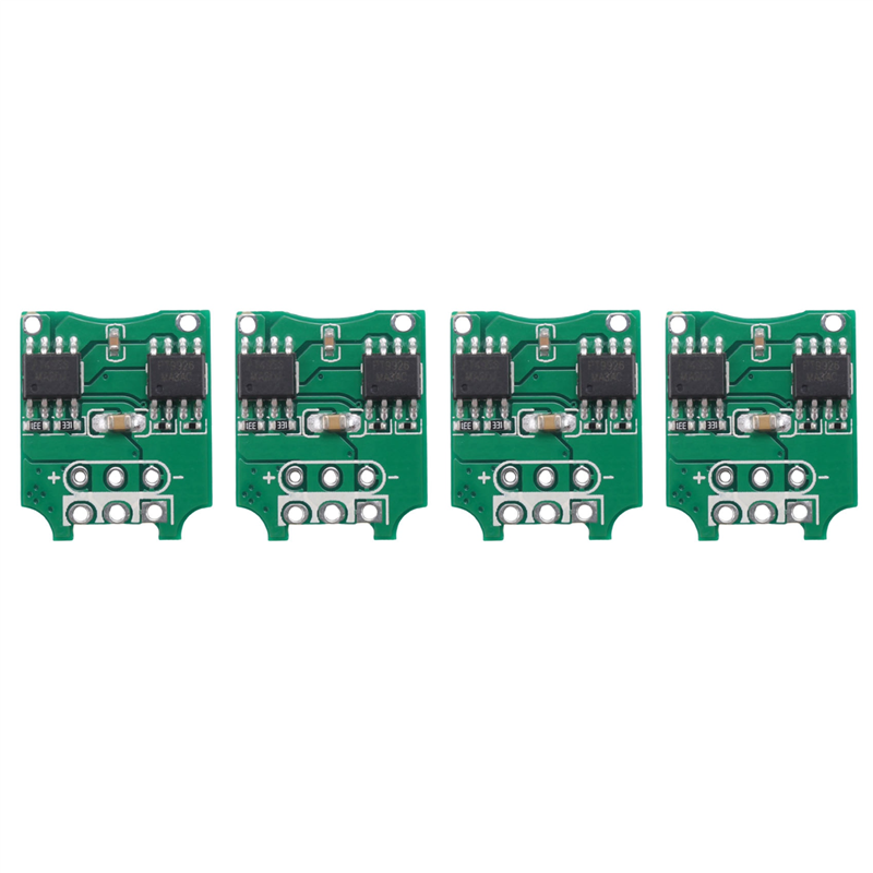 NAMUNY 4PCS Micro-Type 3A ESC DIY Two-Way Forward and Reverse with Brushed Aircraft Model Multi-Rotor