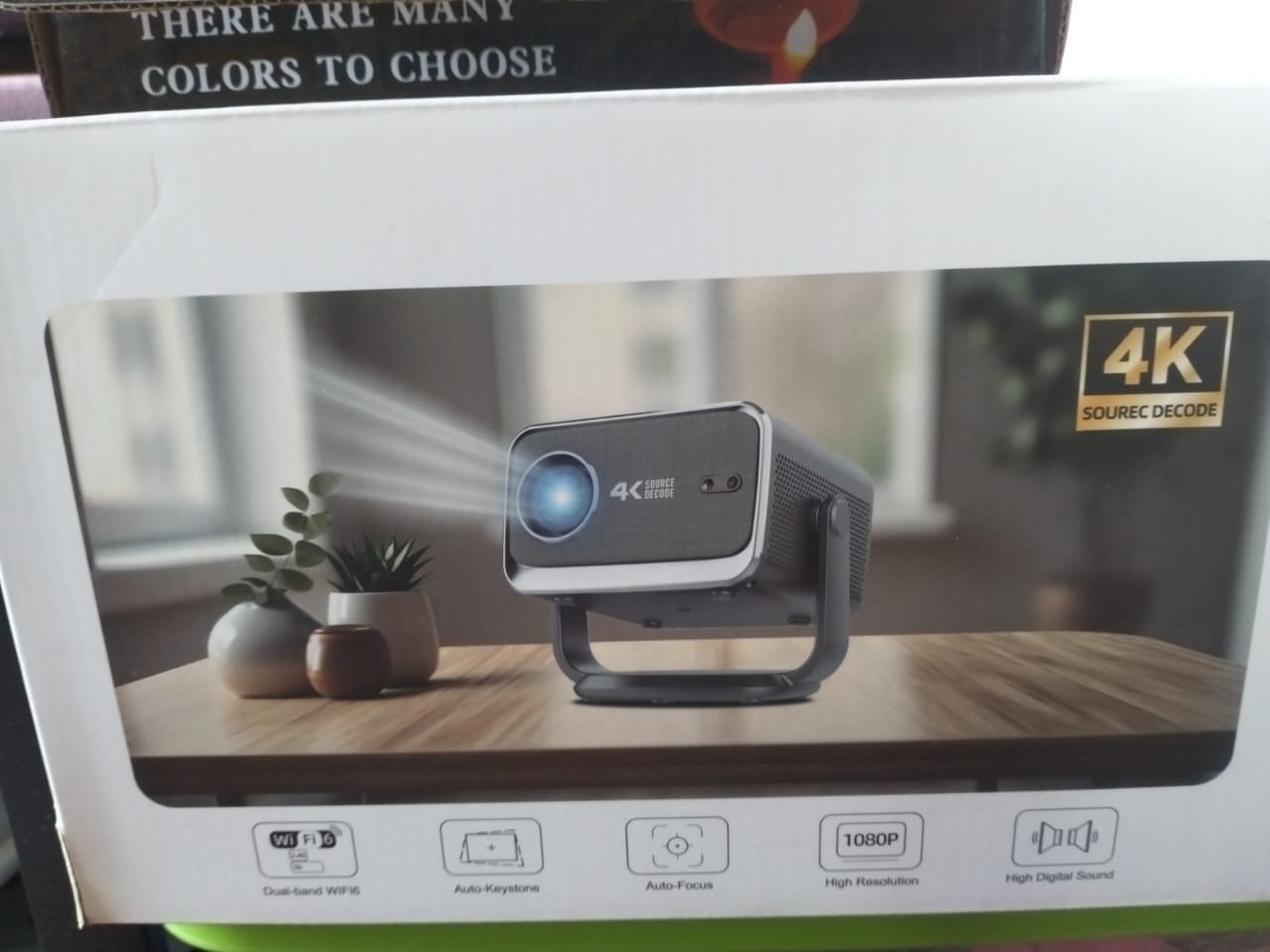 Android Portable LED Video Projector 1920X1080P Hdmi Mini Projector