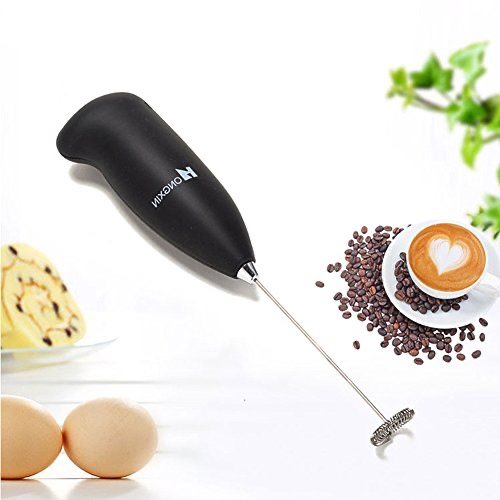 HONG XIN Electric Battery Operated Coffee Beater Blender Mixer Handheld Milk Frother Khopo