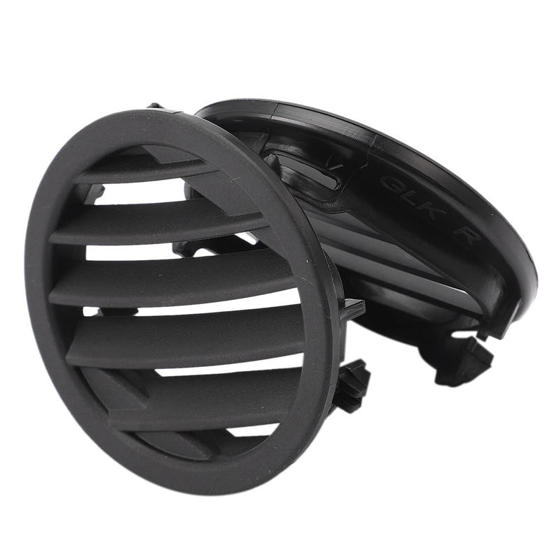 FORIDE 4x Car Left and Right Side Dash A/C Air Vent Grilles ABS Black for - X204 2009-2015 Car Air Vent Grilles