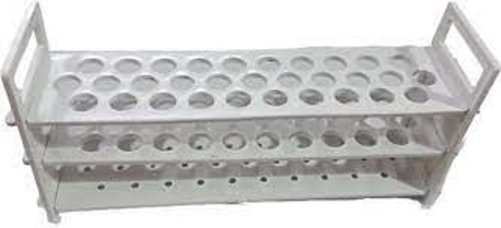 Test Tube Stand 3 Tier 16mmx31 holes(polypropylene) - 1 piece stand