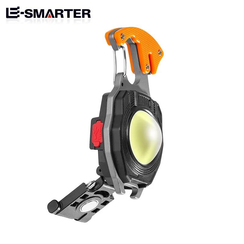 Bargain price Portable LED Flashlight Mini Work Light Pocket light Outdoor Camping Lantern Emergency Wrench Hammer Lamp