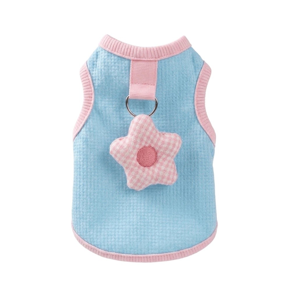 New Sizes S-L Pet Vest Comfortable Lightweight Cat Clothes Breathable Washable Puppy Kitten Apparel Daily Wear