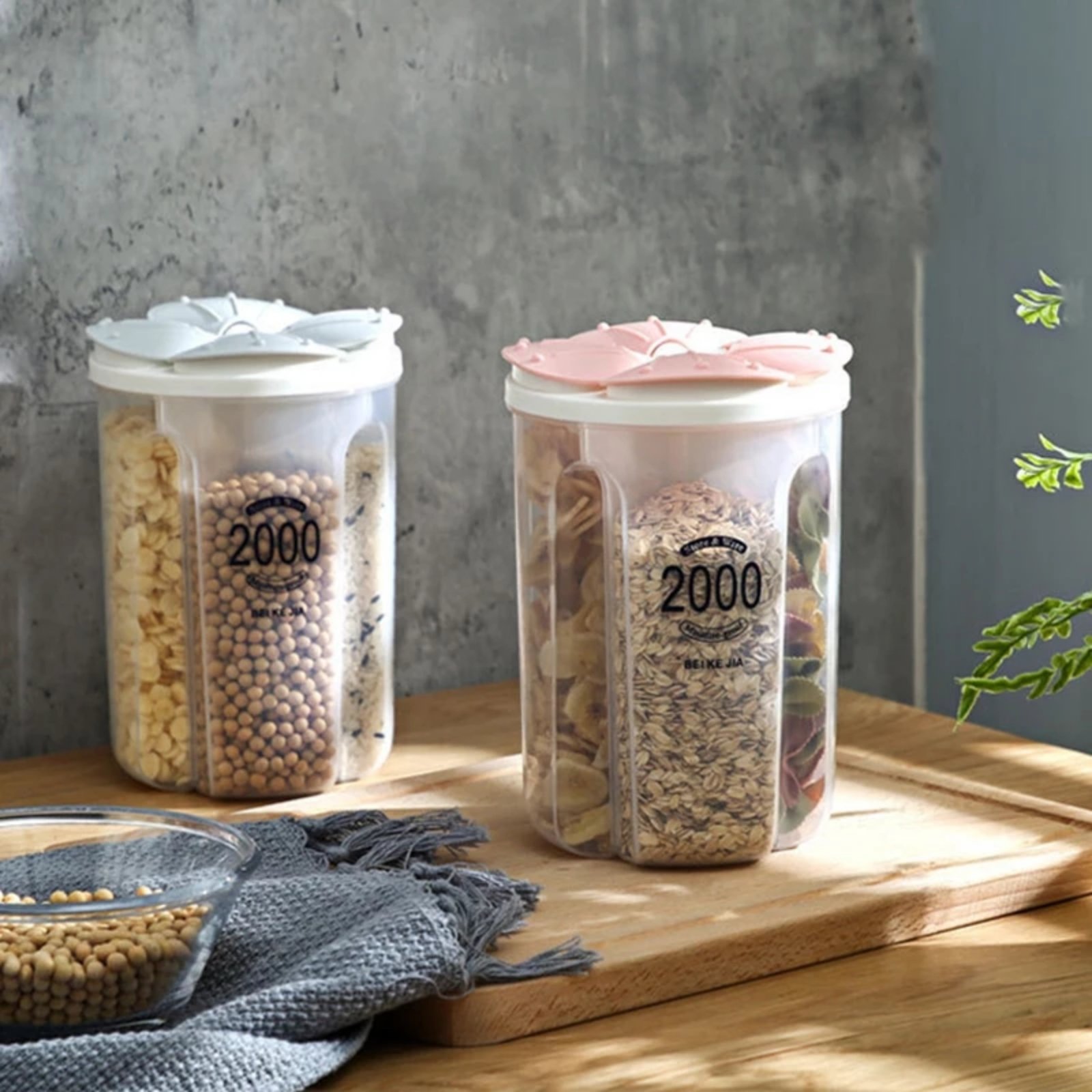 4 in 1 Cereal Dispenser 2000ml