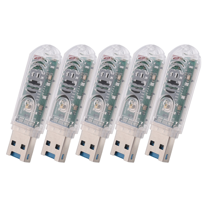 (GGBR) 5Pcs for V3 Btc Miner Silent Miner Machine Usb Mining Machine LV03 74KH/S Mini Asic Mining Bitcoin Miner