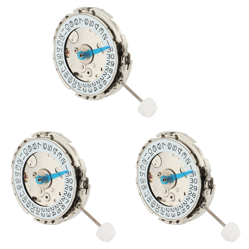 3X for DG3804-3 GMT Watch Automatic Mechanical Movement Spare Parts Watch Repair Parts