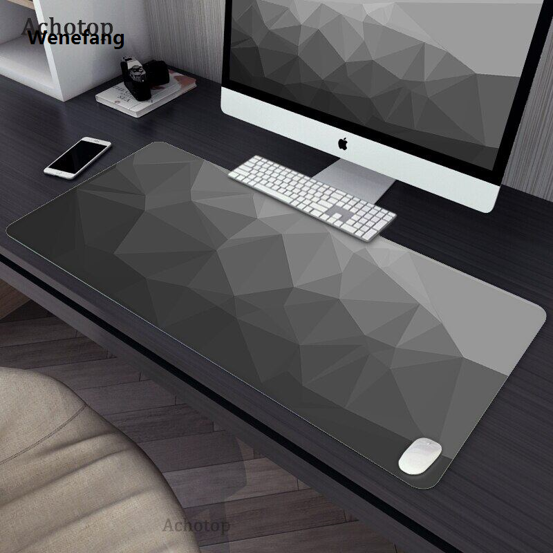 Wenefang blue Gaming Mouse Pad 900x400 Anime Large Computer Mousepad Speed Overlock Edge Cool Cartoon XXL Keyboard Desk Mice Gamer Mats