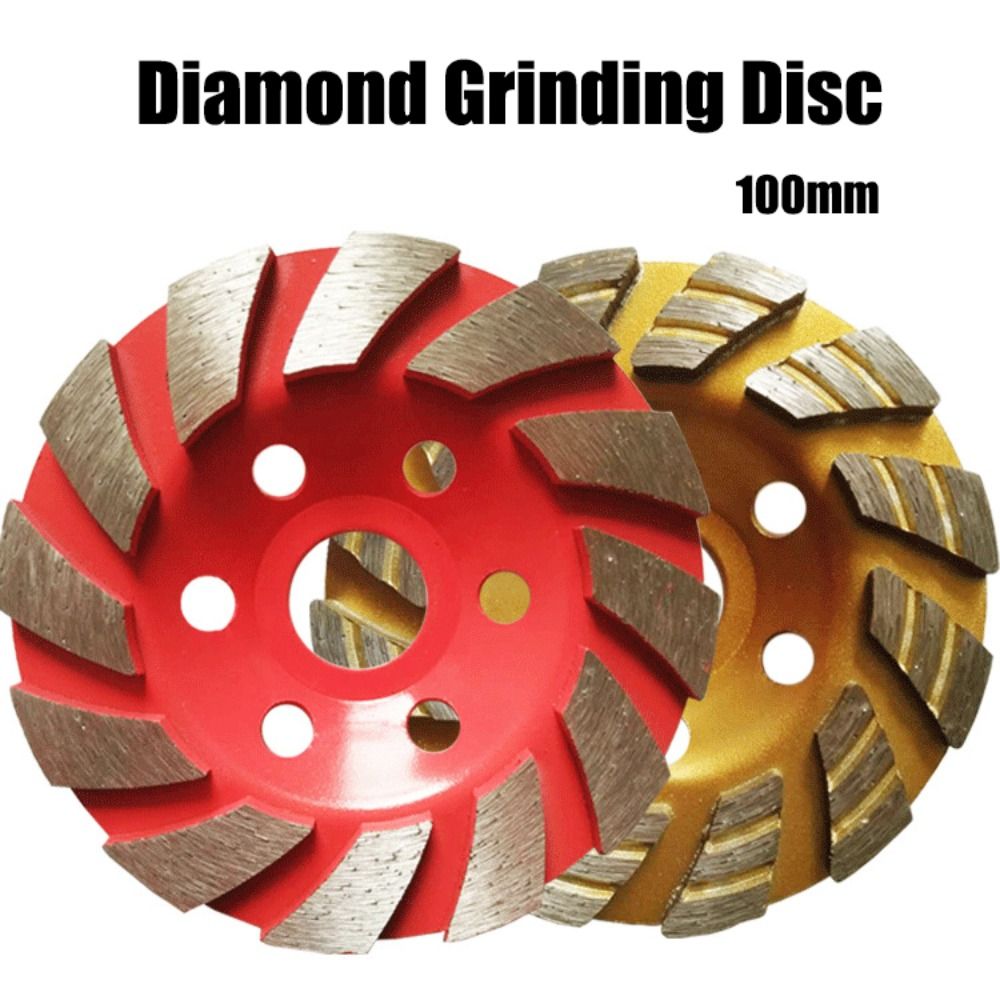 High Quality 100mm Diamond Grinding Disc Non-slip High Hardness Wood Carving Disc Wheel Professional Durable Diamond Grinding Wheel For Concrete Granite Stone Ceramic