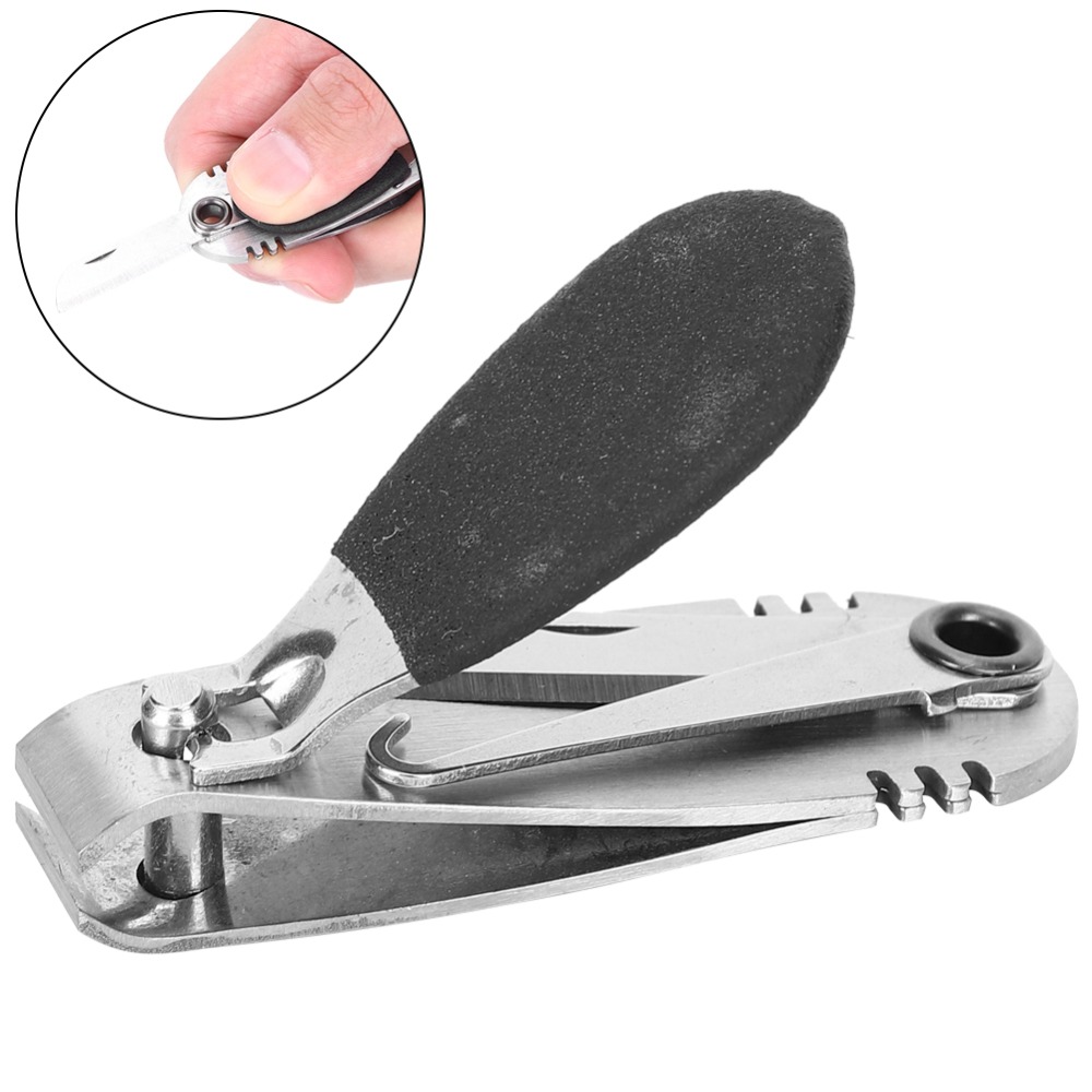 2PCS Portable Stainless Steel Fishing Line Cutter Multi Function with Hook Remover Fishing Line Nippers Sturdy Fishing Clippers Fishing Lover