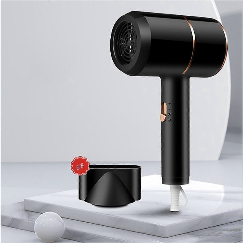 Valentine Gift Electric Hair Hammer Hair dryer 800W Blue Light Blow Mini Hair Blower Dry One Step Professional Hairdryer with Strong Wind Hair Care Quick Dry