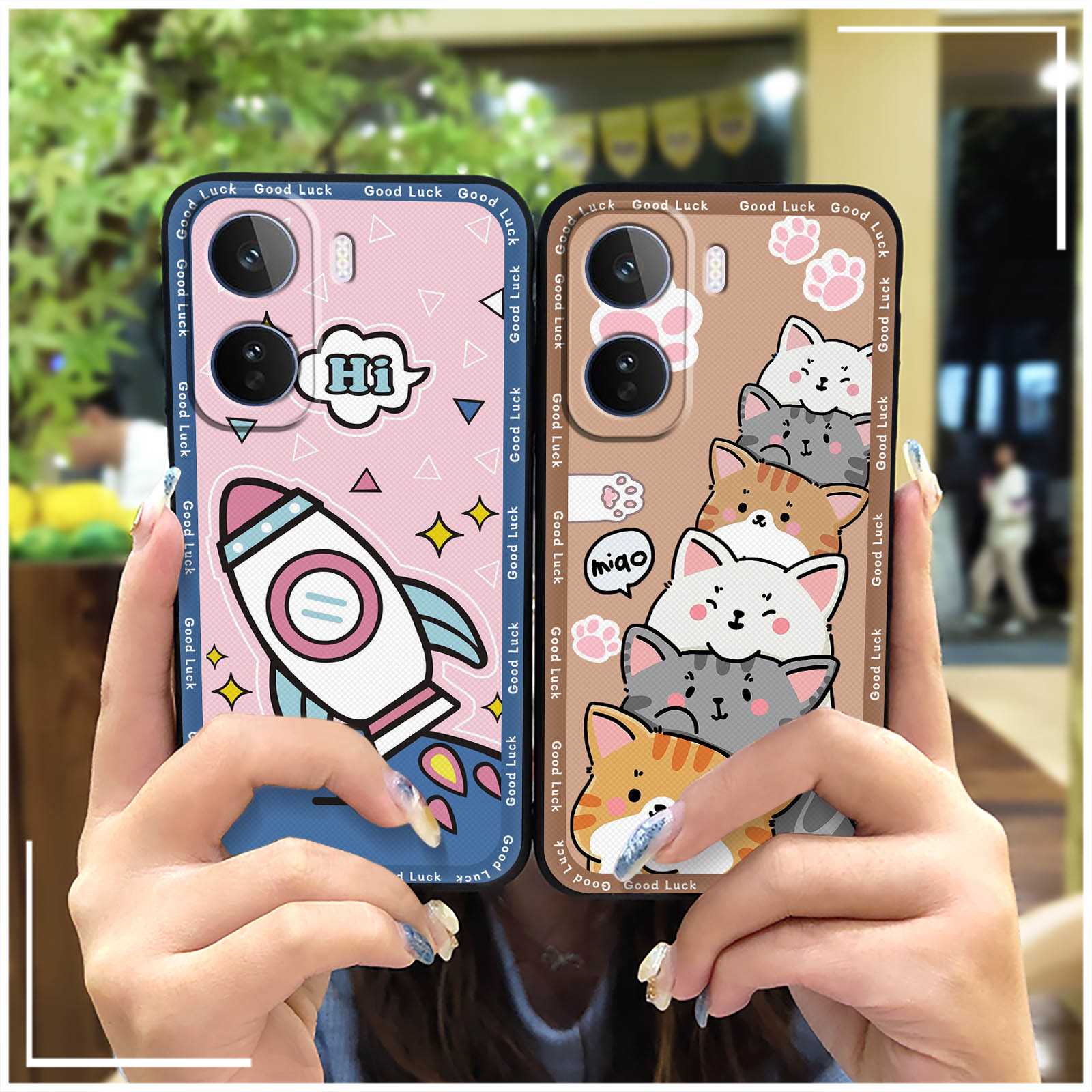 Soft case Durable Phone Case For VIVO IQOO Neo11 Silicone Anti-dust Protective Dirt-resistant Cute Back Cover TPU