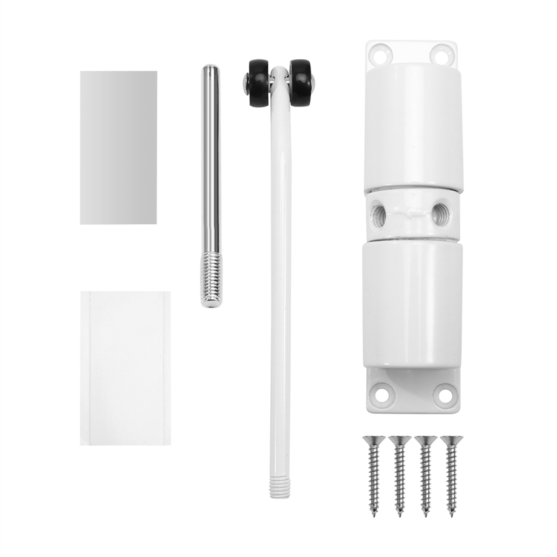 Door Closer Adjustable Heavy Duty Spring Door White
