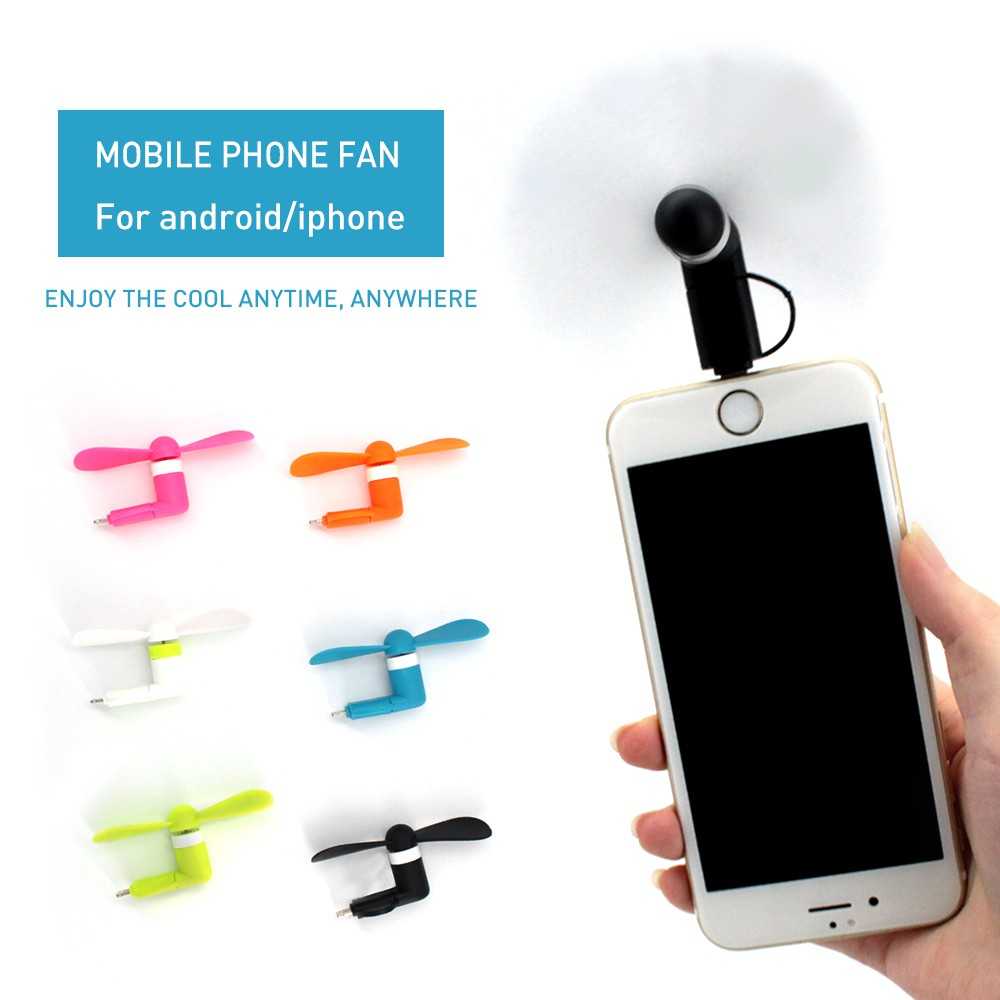 Portable Mobile Phone USB Mini Fan For IPhone And Android Phone