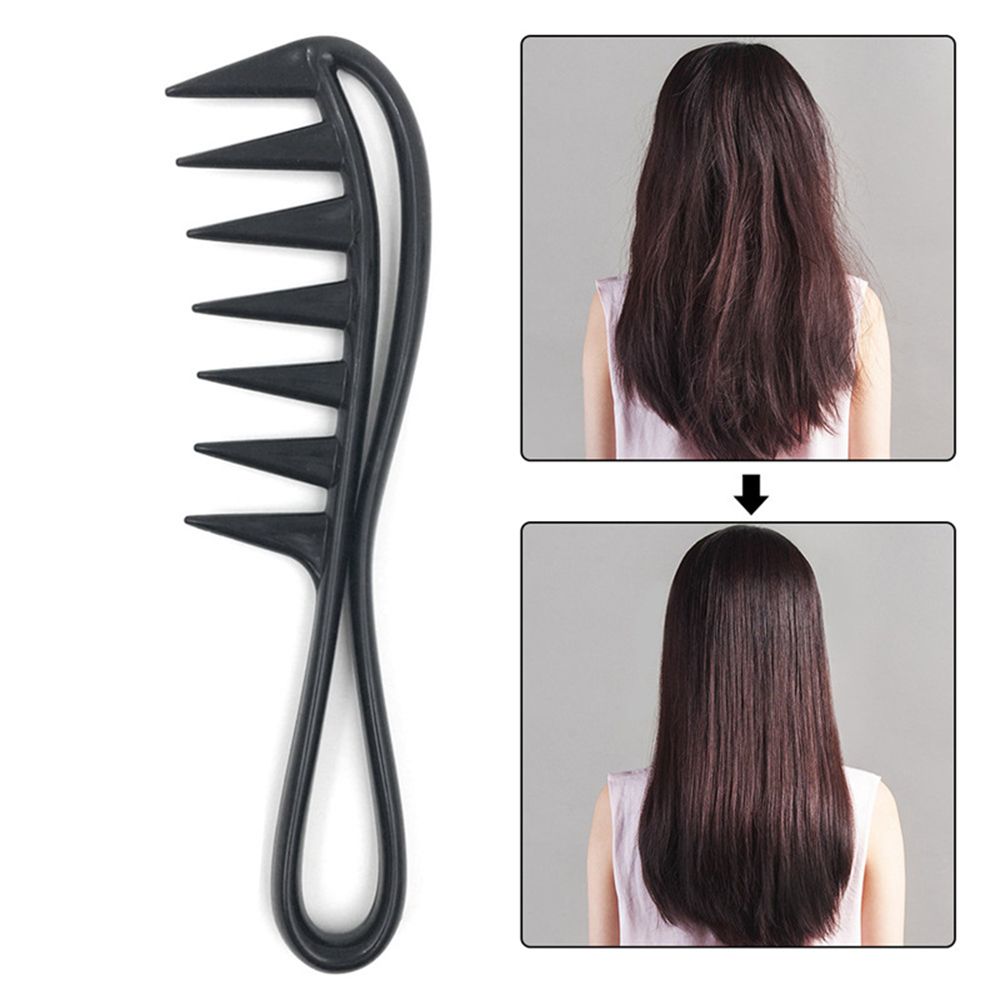 Beauty Plastic Anti-static Flattop Hair cutting Comb Hairdressing Salon Styling Tool Detangling