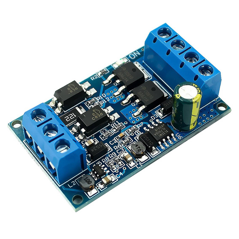 ARELENE 2X Dc 4V -60V High-Power Mos Fet Trigger Drive Switch Module Board Pwm Adjustable Controller Dual-Mos Module