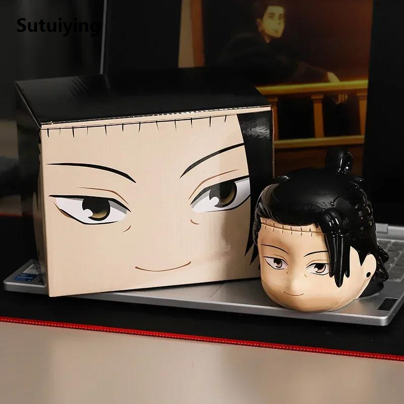 Sutuiying Anime Jujutsu Kaisen Coffee Cups Satoru Gojo Ceramic Cup Geto Suguru Fifty percent discount Mug Water Milk Cups Creative Coffee Cup Christmas Gift Kid