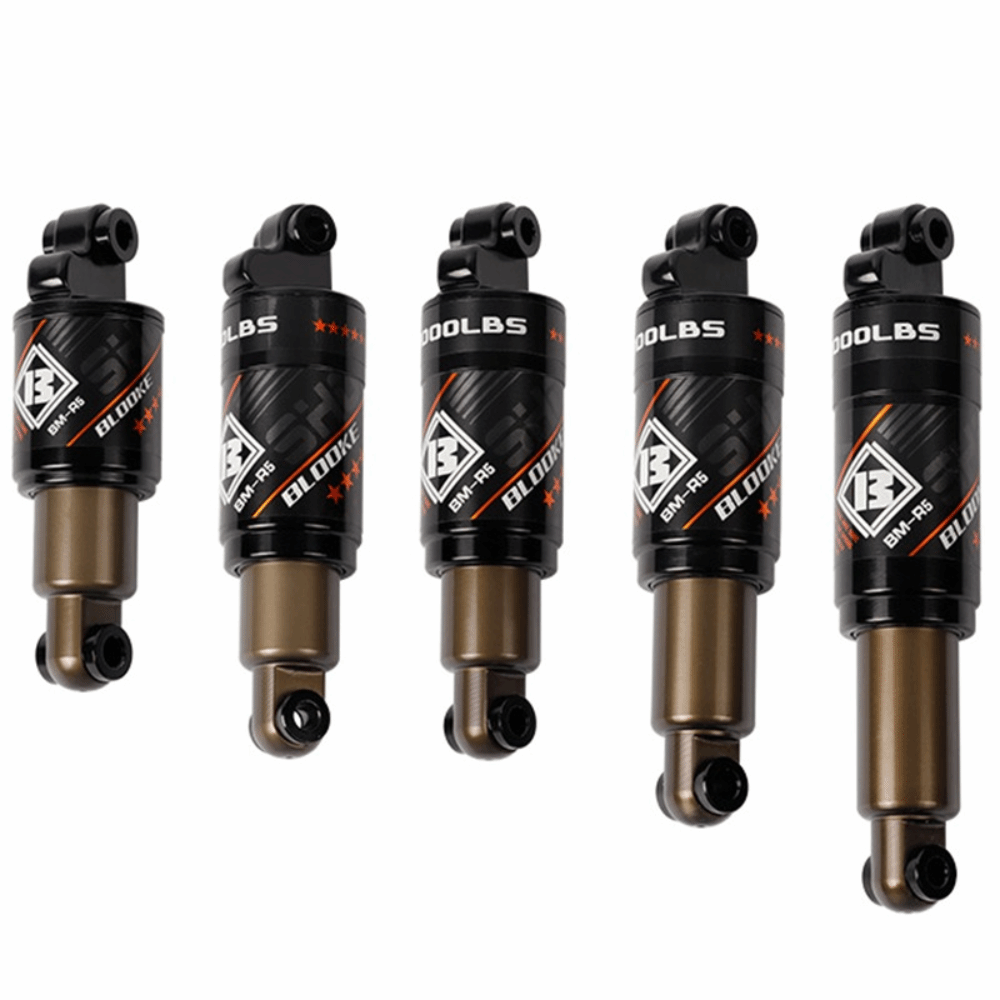 Durable Aluminium Alloy Bicycle Shock Absorber with Screws Kit Multiple Sizes Bike Rear Shock Absorber Mountain Bike Rear Shock Absorber Mountain Bike