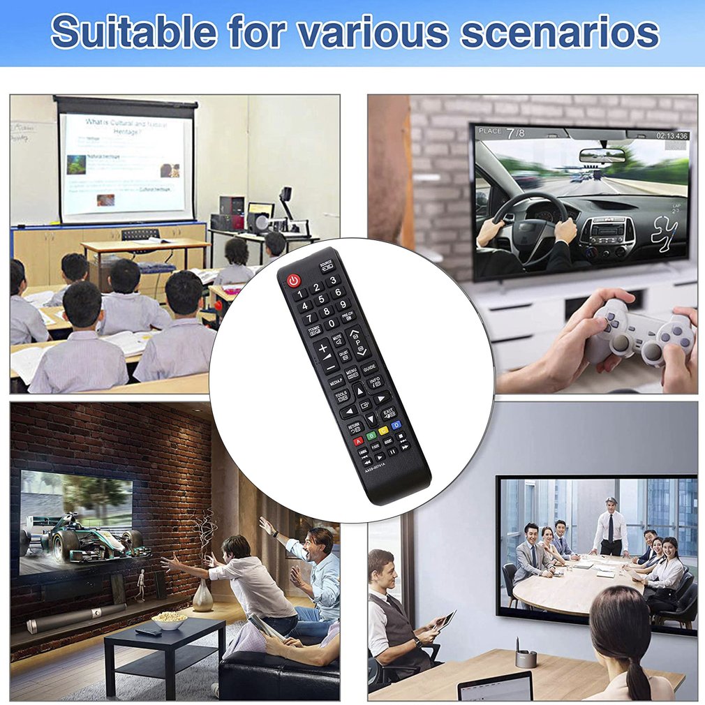 NEW ABS Remote Control For Samsung AA59-00741A TV HDTV LED Smart TV aa5900741a Universal Controller Replacement for Sumsung Smart TV