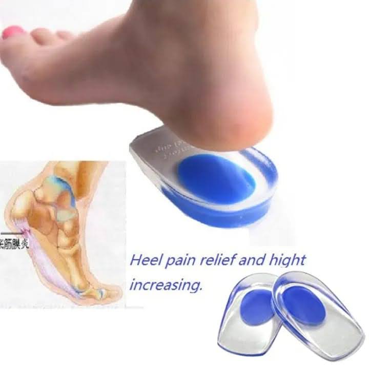 Unisex Silicone Gel Heel Cups