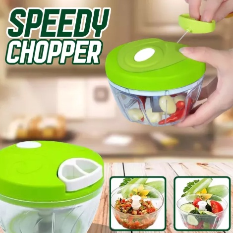 Multi Functional Speedy Food Chopper With 3 Blades