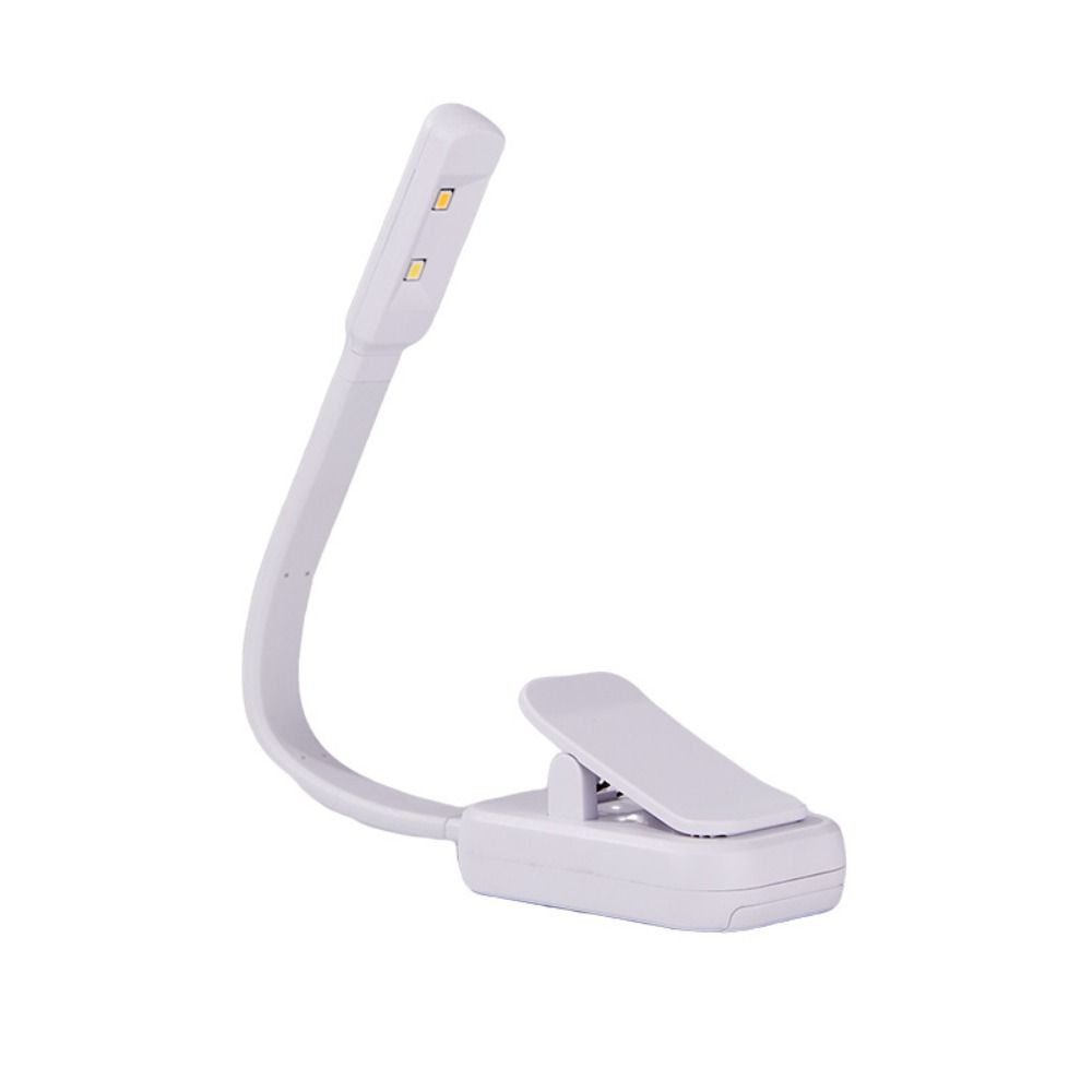 High Quality Rechargeable Mini Table Lamp Portable Flexible LED Book Light Adjustable with Battery Clip-On Desk Lamp Travel