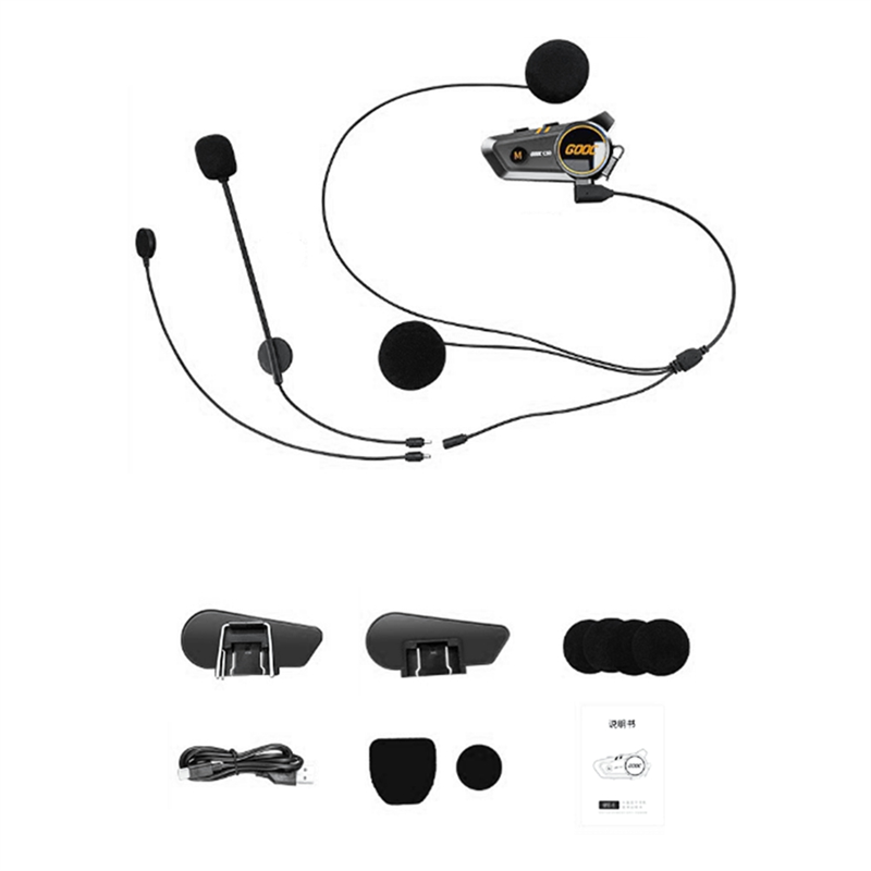 Earphones Helmets Headset Bluetooth 5.3 Headphones Wireless Earphone Bike Earphone Handsfree 3D Stereo Earbud