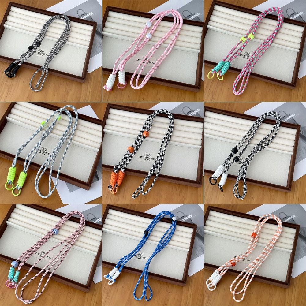 Cute Replacement Crossbody Bag Chain Strap Detachable Stripe Phone Lanyard Adjustable Shoulder Bag Belt Bag Accessories