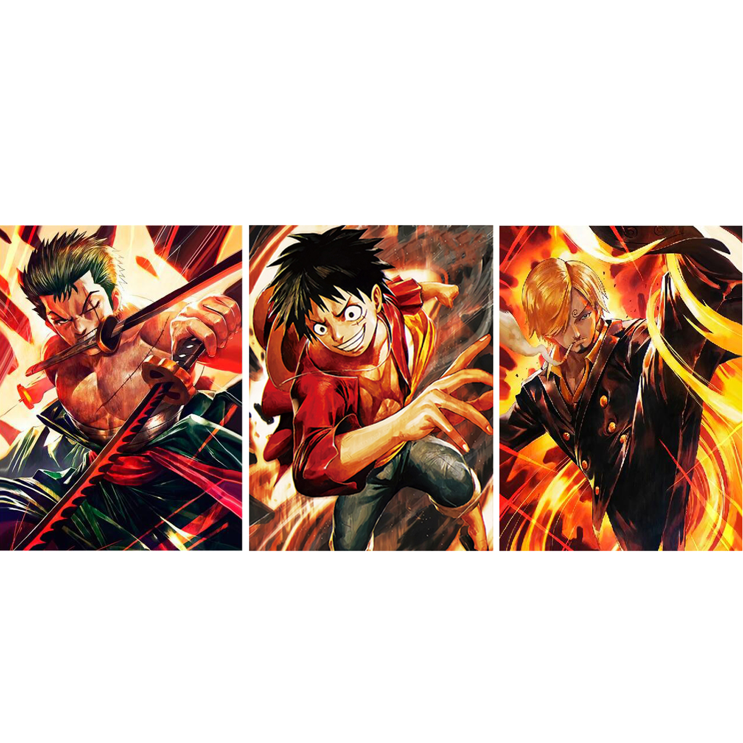 Anime 3D Poster One Piece