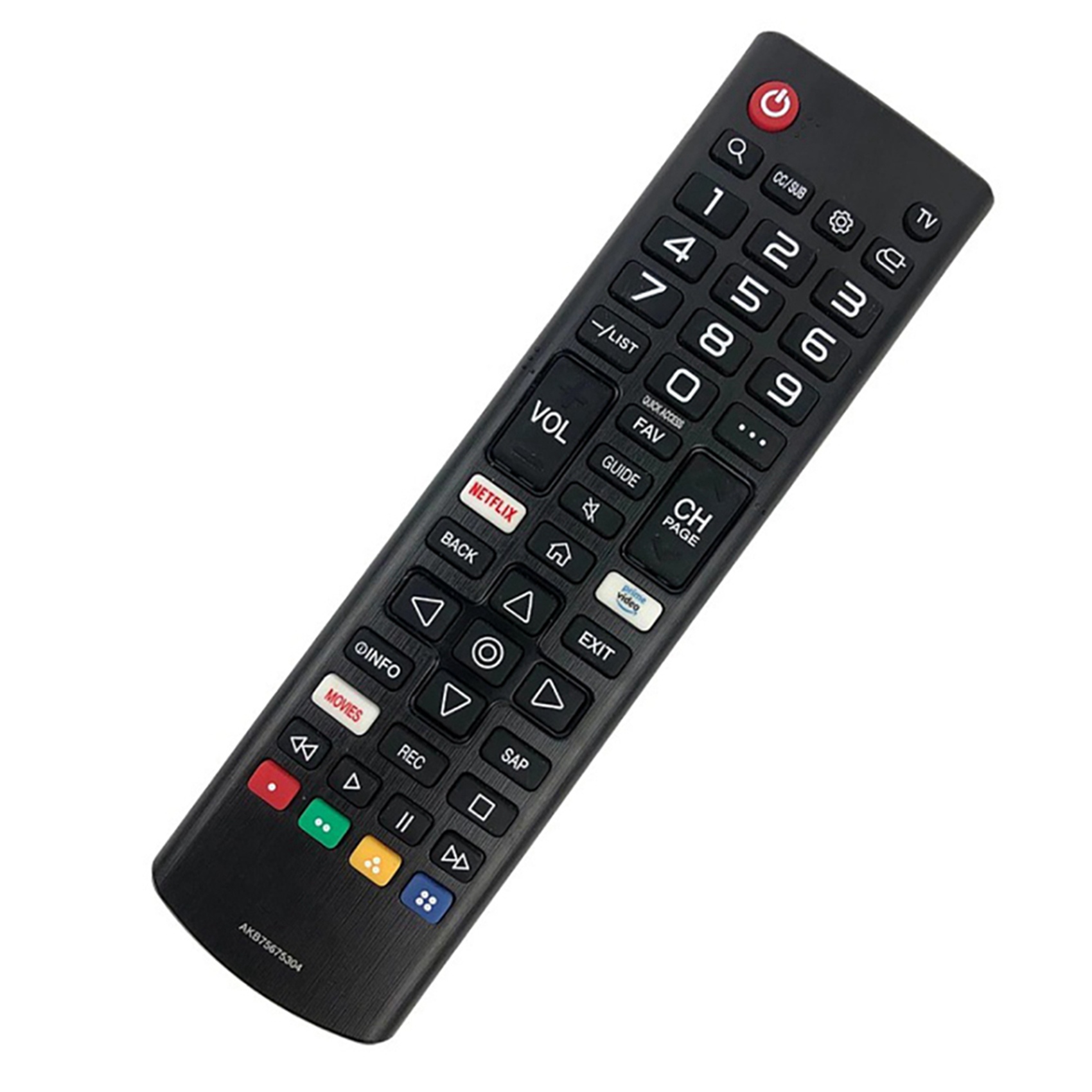 Spreeshop 2X Replaced Remote Control AKB75375608 for TV