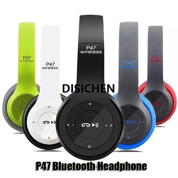 DISICHEN P47 Bluetooth 4.1 Headphone Wireless Headband Earphone Hands Free Music Headset 157054191 Time_Zone LK Affordable