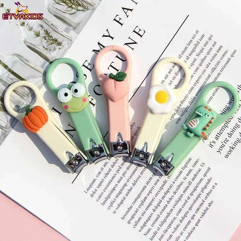 Cartoon Animal Fruit Cutter for Kids Scissor Clippers Trimmer Beauty Nail Scissors